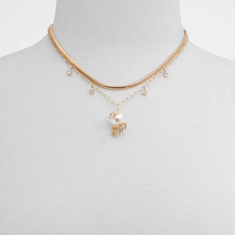 الدو NORAA 2-Pack Gold-Tone Necklaces